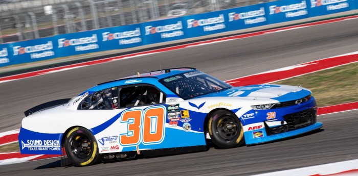 NASCAR: el mensaje de Baltazar Leguizamón tras su duro accidente en Austin: "Estoy bien"