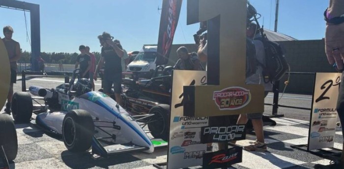 Fórmula Uno Argentina: Yasbik comienza su reinado como campeón con un doble triunfo