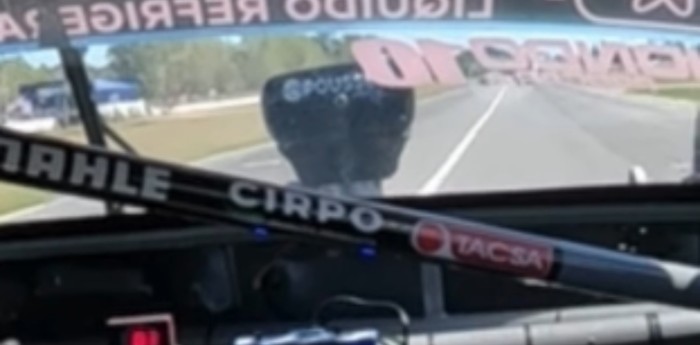 ¡On board! Así fue el fuerte impacto en la final de la Clase A del Procar 4000 desde el Ford de Biondo