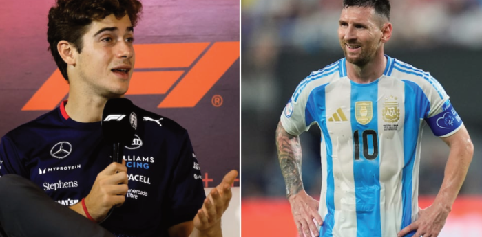 F1: Colapinto habló de su idolatría por Messi ¿Qué dijo?