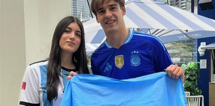 El tierno gesto de Varrone con una fanática argentina ¿Qué pasó?