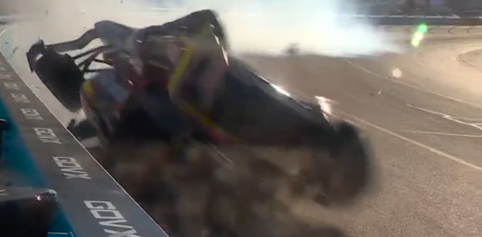 IndyCar: durísimo accidente de Felix Rosenqvist en Phoenix