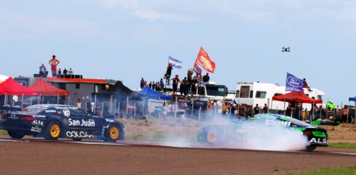 TC: el roce entre Di Palma y De Benedictis que generó un momento de zozobra en la final de Viedma
