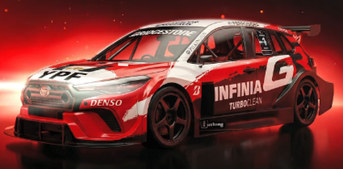 TC2000: ¡Cambio de diseño! Así lucirá la Toyota Corolla Cross para la temporada 2026