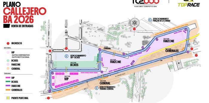 Así será el circuito de "El Callejero de Buenos Aires"