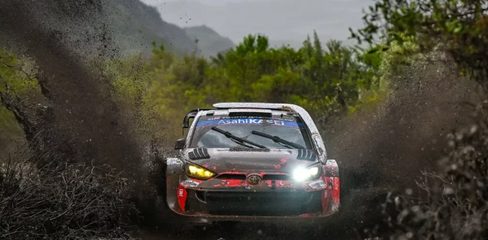 WRC: Katsuta heredó la punta del Rally Safari de Kenia tras los abandonos de Solberg y Ogier