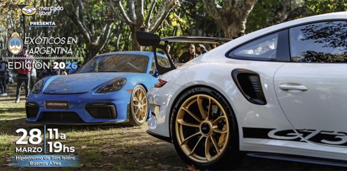 Exóticos en Argentina 2026: el evento con más de 180 Ferrari, Lamborghini y autos de lujo llega al Hipódromo de San Isidro