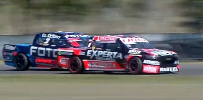 TC Pick Up: la sorprendente lucha entre Werner y Canapino hasta la última vuelta de la segunda fecha en La Plata