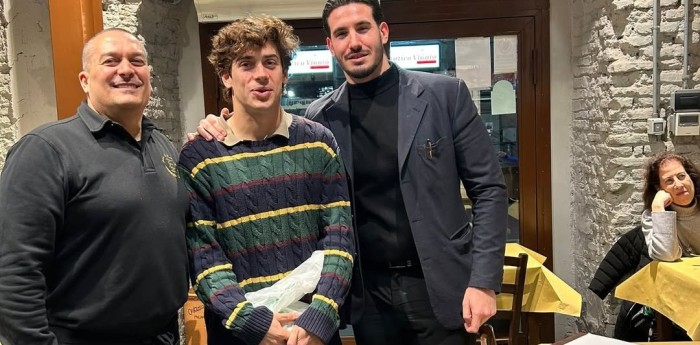 Franco Colapinto hizo una pausa en Milán: cena italiana y anécdotas antes del GP de Japón