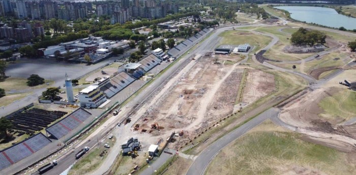 Adelanto: así avanzan las obras en el autódromo de Buenos Aires