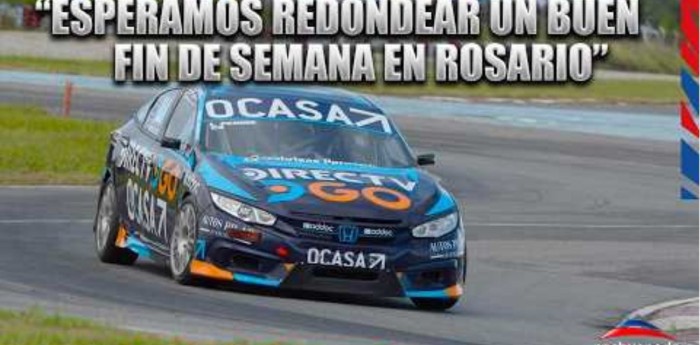 TN APAT: Leonel Pernía dejó en claro su objetivo para Rosario: "Poder pelear la carrera"