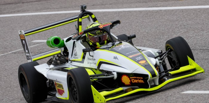 Fórmula Nacional: "Vine enfocado en hacer un buen papel", Campra tras lograr la pole en El Zonda