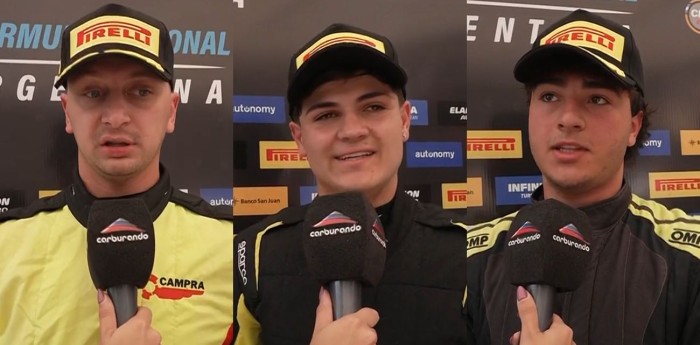 Fórmula Nacional: la palabra de los protagonistas del podio en El Zonda