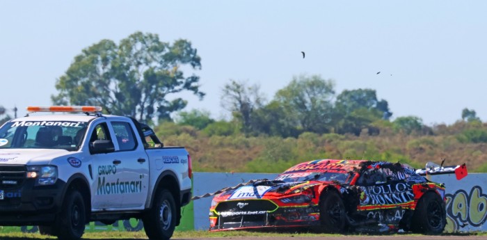 TC: tras el vuelco, Moscardini no estará en el segundo ensayo y saldrá directo a clasificar