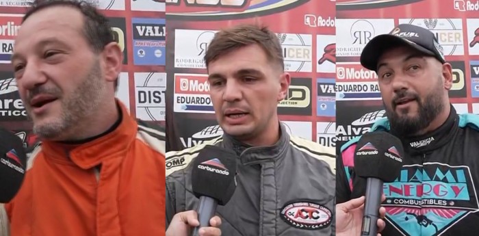 Procar 4000: la palabra de Andreoli, Pasquale y González, los tres del podio de la Clase B en Toay