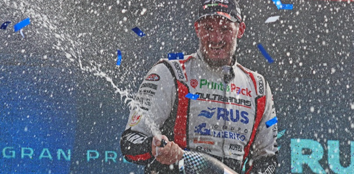 Mangoni tras ganar la fecha de TC en Concepción: "Fue un triunfo especial por estar con mis hijos en el podio"