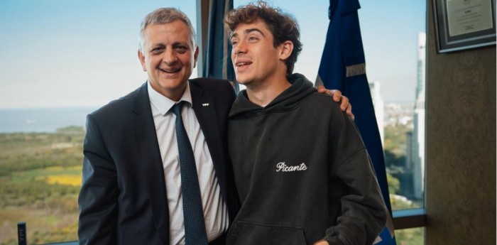 "Vamos a ser miles de argentinos alentándolo", el apoyo del CEO de YPF hacia Franco Colapinto por el Road Show