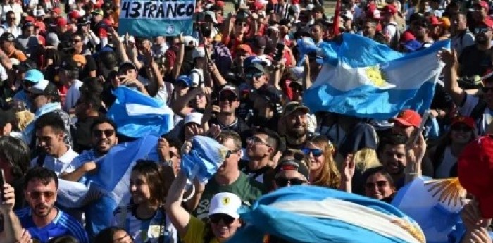 F1: "Habrá 700.000 personas en la exhibición", la apuesta de los managers de Colapinto