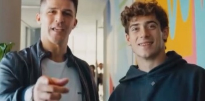 F1: el encuentro entre Colapinto y Rossi en la previa a la exhibición en Buenos Aires