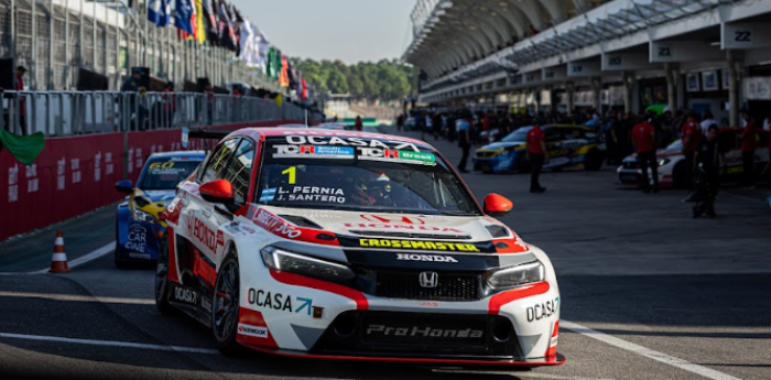 TCR South America: Pernía y Santero valoraron el 2do lugar obtenido en el Super Challenge Interlagos