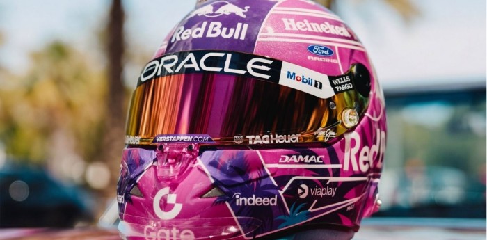 F1: así es el casco especial que usará Verstappen en el GP de Miami