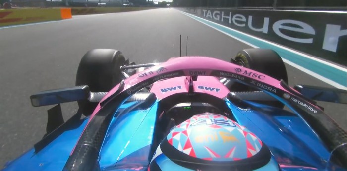 F1: Franco Colapinto aprovechó su única vuelta rápida y se metió en la SQ2 en Miami