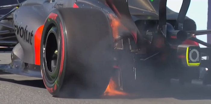 F1: ¡Atención! Fuego en el Sauber de Bortoleto en plena clasificación del GP de Miami