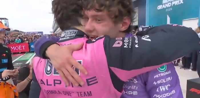 F1: el tierno abrazo de Colapinto con Kimi Antonelli tras el GP de Miami