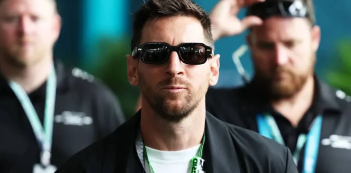 El lujoso outfit con el que Messi fue a ver a Colapinto en el GP de Miami