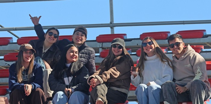 Todo el color del público en la visita del TC a Termas de Río Hondo