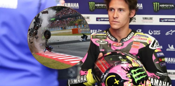 MotoGP: “No quería salir”, Quartararo y una cruda confesión sobre el fortísimo accidente de Álex Márquez en Catalunya
