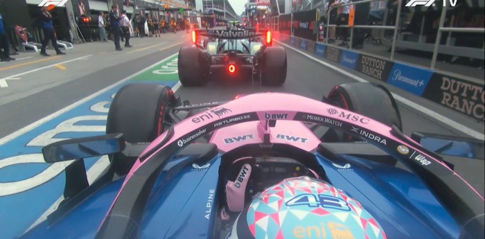 F1: el gesto de Colapinto a Alonso tras casi chocarlo en la clasificación del GP de Canadá