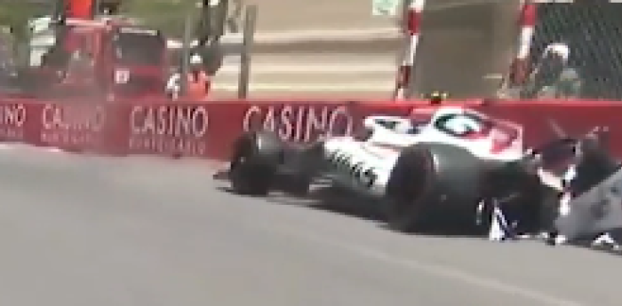 F1: el duro incidente de Bearman que causó bandera roja en la FP3 del GP de Mónaco
