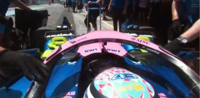 F1: ¡Mal inicio! Colapinto y un problema con su A526 en el arranque del GP de Barcelona