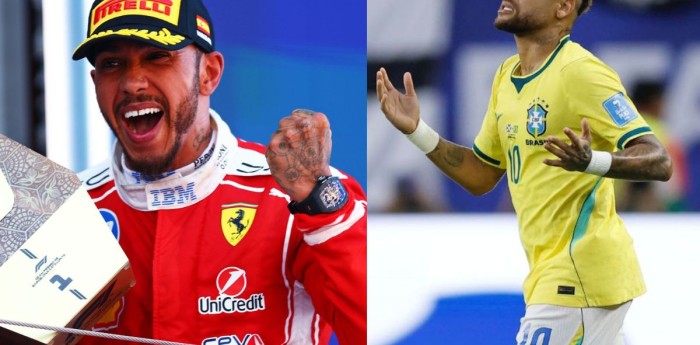 F1: el guiño de Neymar Jr. a Hamilton por el triunfo en el Mundial 2026 que despertó un ida y vuelta ameno en redes