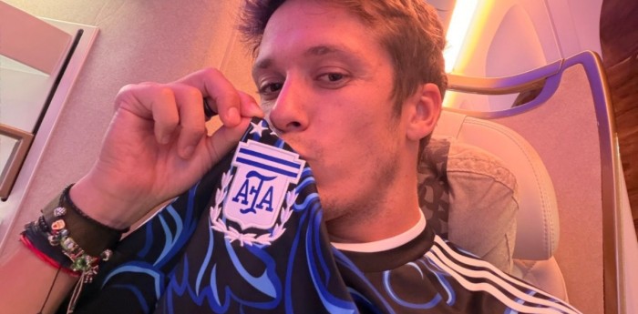 ¡Una locura! La particular cábala de Sacha Fenestraz para la final entre Argentina - España