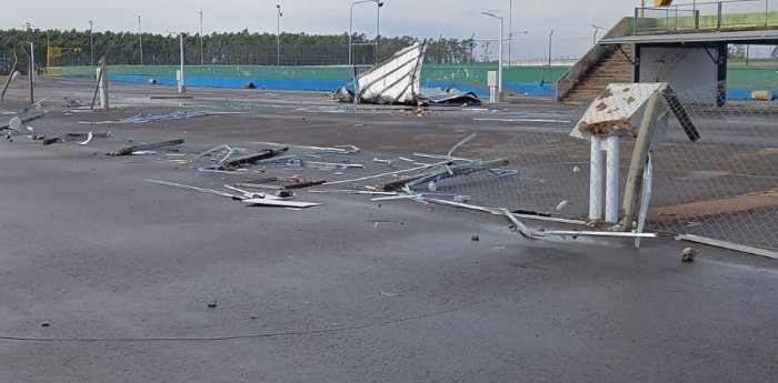 Concordia: el vicepresidente del autódromo reveló la magnitud de los daños tras el temporal