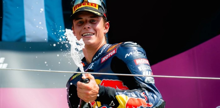 Moto3: Perrone y una visión optimista sobre sus posibilidades de triunfar: "Tarde o temprano va a llegar"