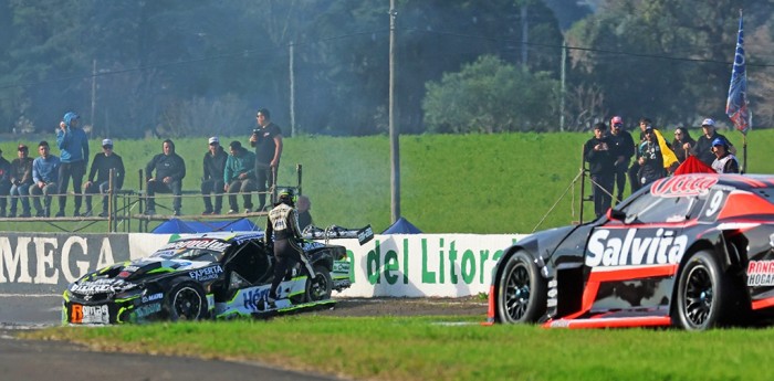 TC: Ebarlin contó cómo está tras el fuerte accidente en Paraná