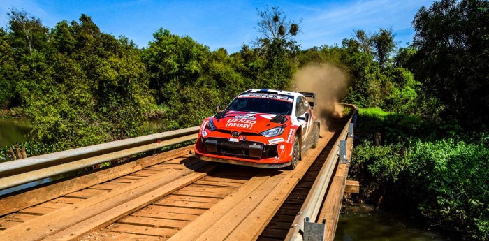 WRC: Sami Pajari lidera en Paraguay después de un viernes cambiante