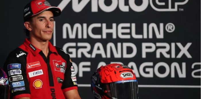 Marc Márquez reconoció la superioridad de Bezzecchi en Aragón: "A veces, no se puede hacer nada"