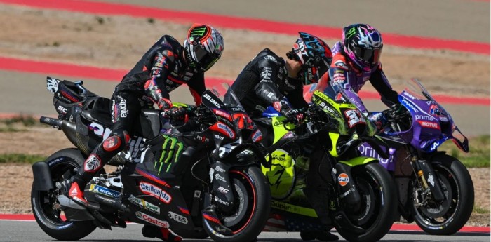 MotoGP en Aragón: así quedó la grilla de partida con Bezzecchi en la pole y Márquez segundo