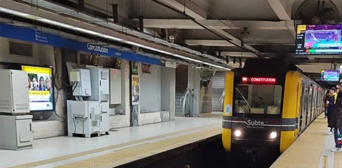 Cerrarán una importante estación de la Línea C de Subte por reformas ¿De cuál se trata?