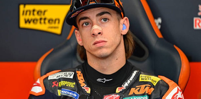 Pedro Acosta asumió el error que le costó la victoria en la Sprint de MotoGP en Austria