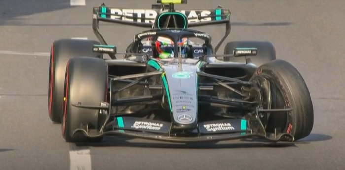 El golpe que arruinó la clasificación de Antonelli en el GP de Azerbaiyán