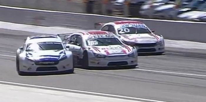 El toque de Ciarrocchi y Queijeiro en la final del Top Race en El Zonda