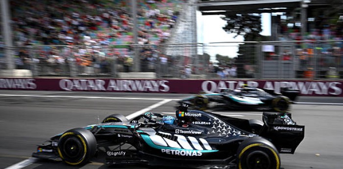 Mercedes cambia la filosofía del W17 con una gran evolución para el GP de Bahréin de la F1 en Malasia