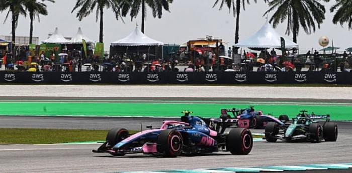 El contraste entre Colapinto y Gasly en el GP de Malasia