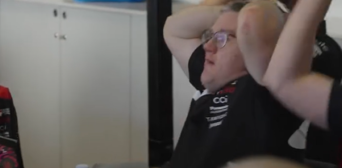 De la ilusión al shock en segundos: la reacción de los ingenieros cuando Solberg perdió el título a metros del final