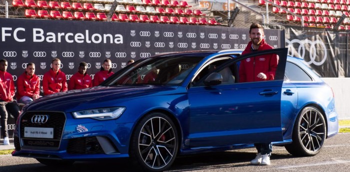 La lujosa colección de autos de Lionel Messi
